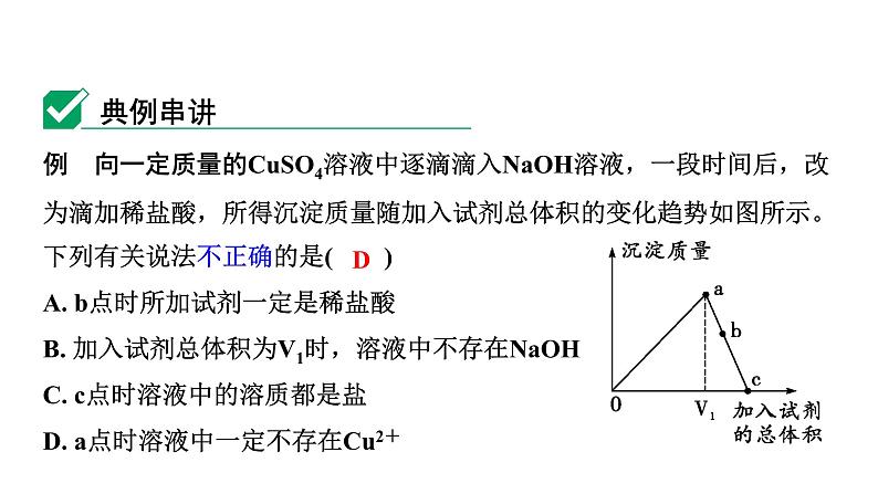 14.微专题14  酸碱盐之间的分段反应课件PPT第2页