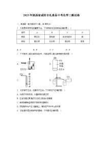 2023年陕西省咸阳市礼泉县中考化学三模试卷