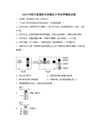 2023年四川省绵阳市涪城区中考化学模拟试卷（含解析）