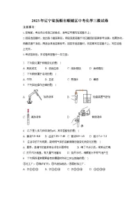 2023年辽宁省抚顺市顺城区中考化学三模试卷（含解析）