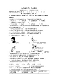 2023年陕西省西安市碑林区尊德中学中考二模化学试题(无答案)