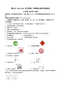 安徽省安庆市潜山市2022-2023学年九年级下学期期末化学试题(含答案)