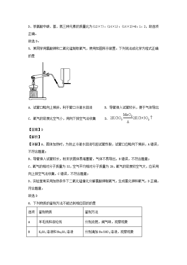 2021年山东省日照市中考化学真题及答案03