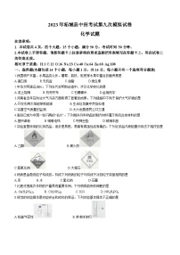 2023年河南省商丘市柘城县中考第九次模拟化学试题（含答案）