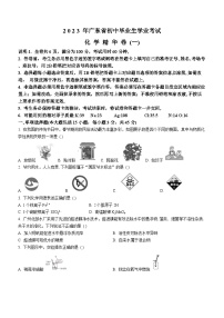 2023年广东省茂名市茂南区博雅中学中考模拟化学试题（含答案）