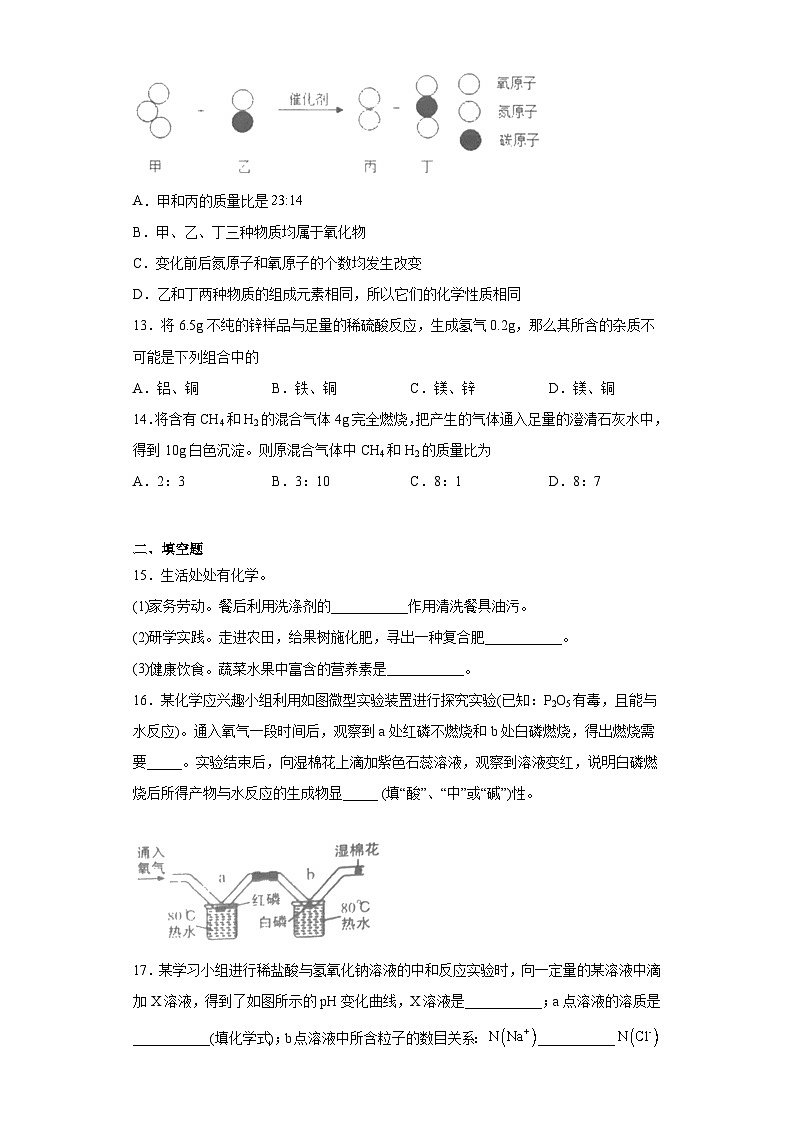2023年河南省洛阳市中考一模化学试题（含解析）03