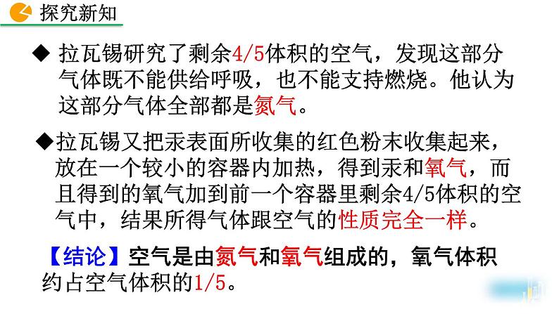 初中化学人教版九年级上册教学课件 第二单元 我们周围的空气 课题1 空气05