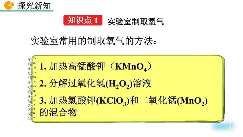 初中化学人教版九年级上册教学课件 第二单元 我们周围的空气 课题3 制取氧气04