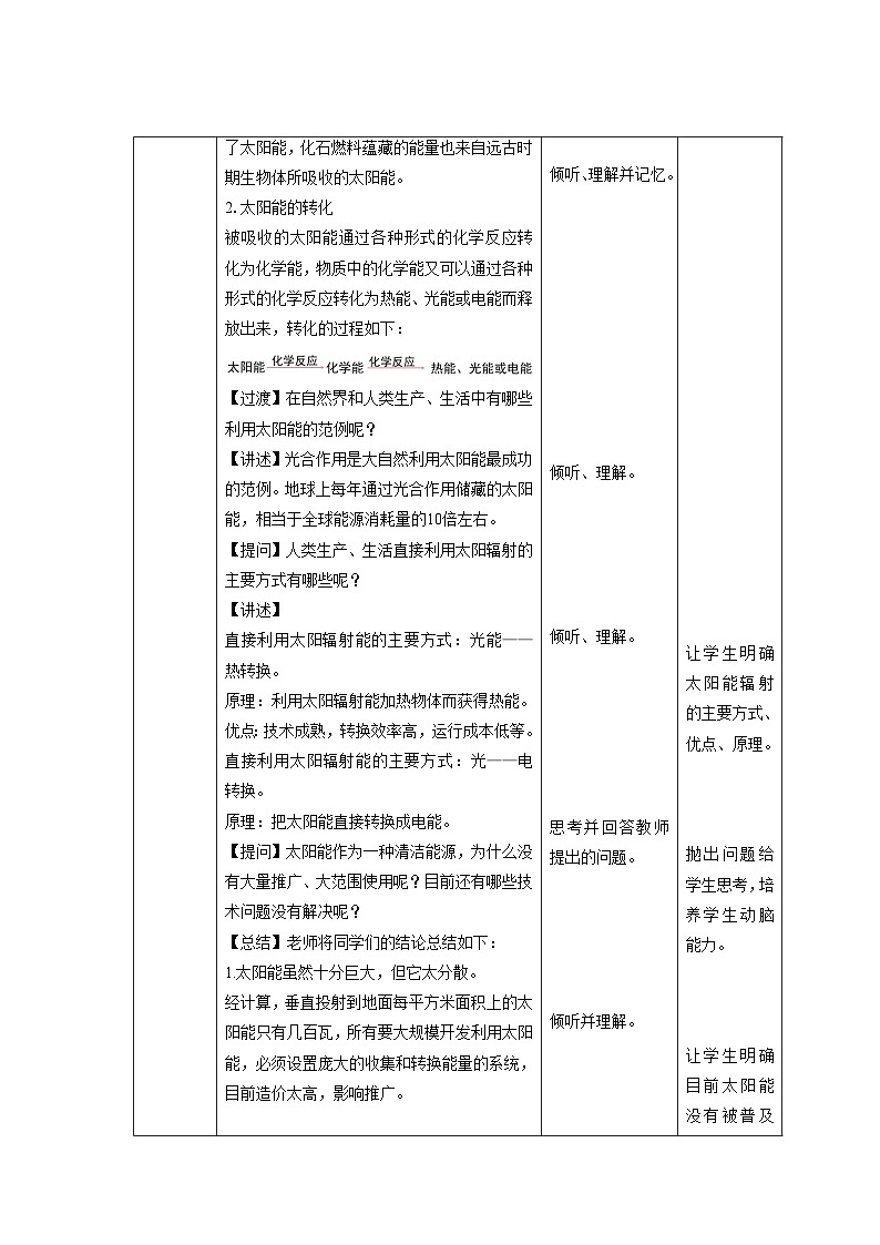 【上教版九年级化学下册】《能源的合理利用》第2课时示范公开课教案02