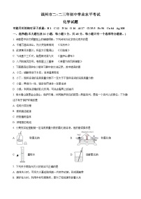 2023年山东省滨州市中考化学真题（含答案）