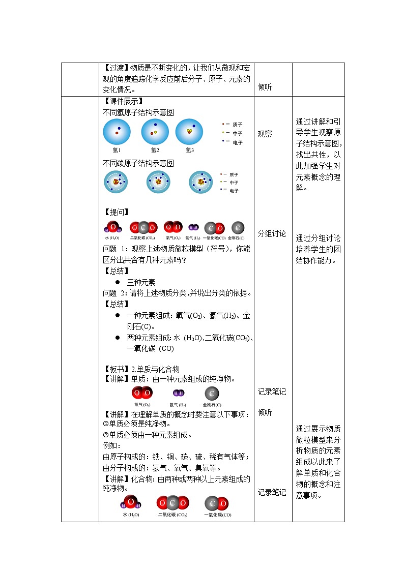 鲁教版九年级化学上册《元素》第1课时示范课教案03