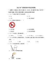 2022年广西来宾市中考化学真题