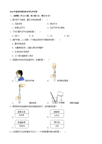 2022年湖南省湘西州中考化学真题及答案