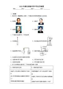 2023年湖北省随州市中考化学真题（含解析）