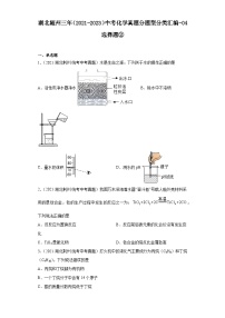 湖北随州三年（2021-2023）中考化学真题分题型分类汇编-04选择题②