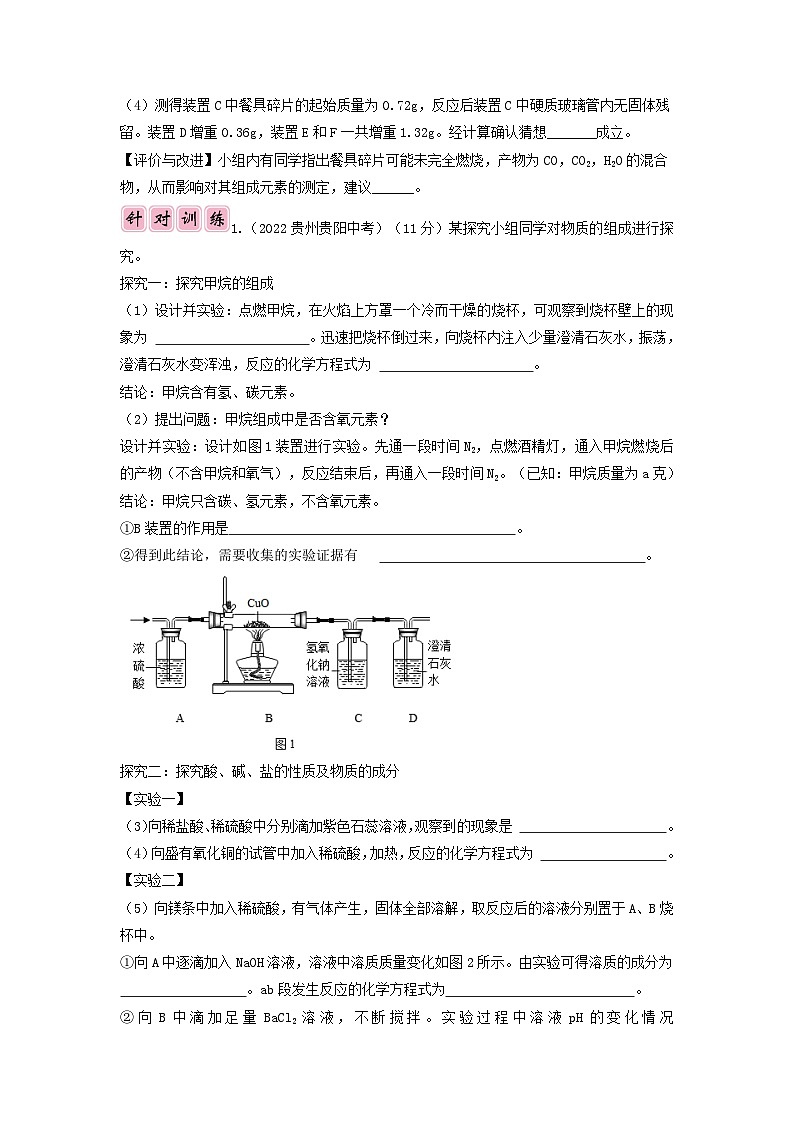 专题06 解读实验探究题-备战中考化学必备解题模板系列（原卷版）第2页