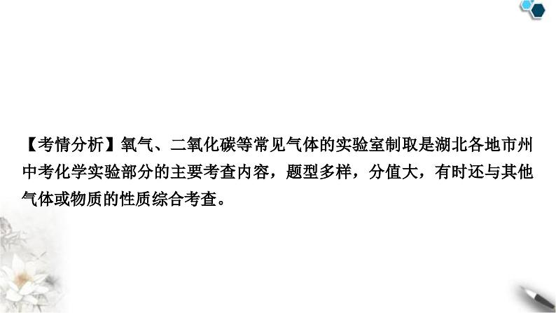 人教版中考化学复习重难突破5常见气体的制取练习课件第2页