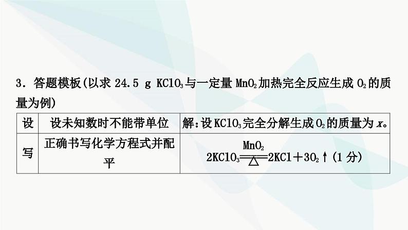 人教版中考化学复习题型突破八化学计算题课件第6页