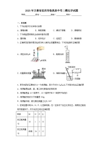 2023年甘肃省定西市临洮县中考二模化学试题（含答案）