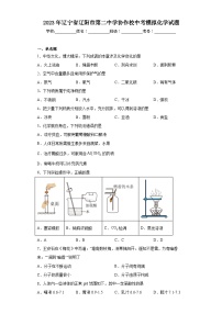 2023年辽宁省辽阳市第二中学协作校中考模拟化学试题（含解析）