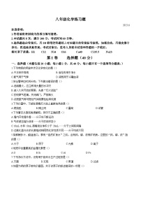 山东省泰安市岱岳区2022-2023学年八年级下学期期末化学试题（含答案）