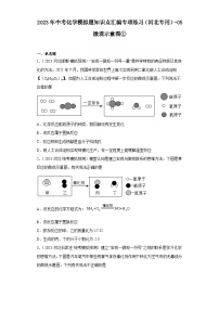 2023年中考化学模拟题知识点汇编专项练习（河北专用）-05微观示意图①