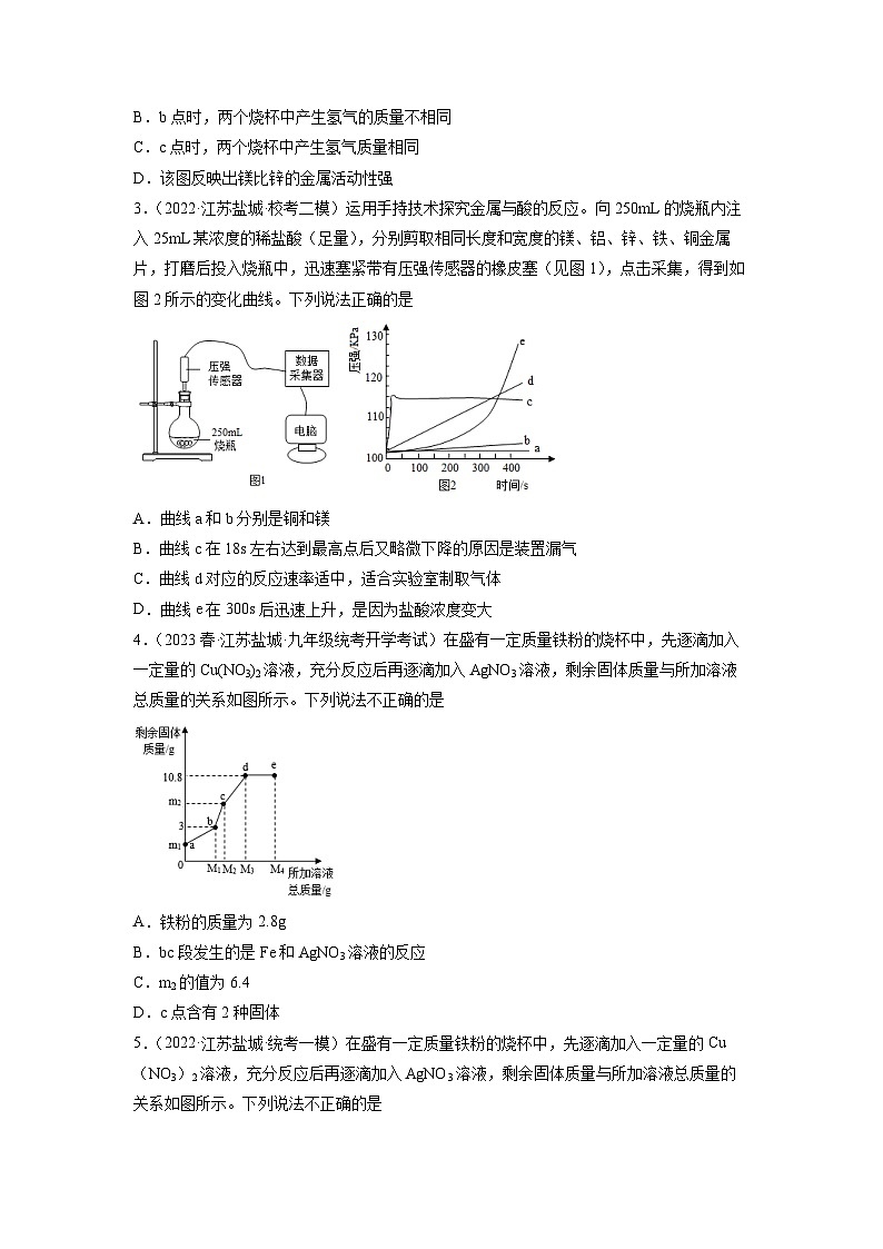 压轴题06 坐标图像题-中考化学压轴题突破（全国通用）02