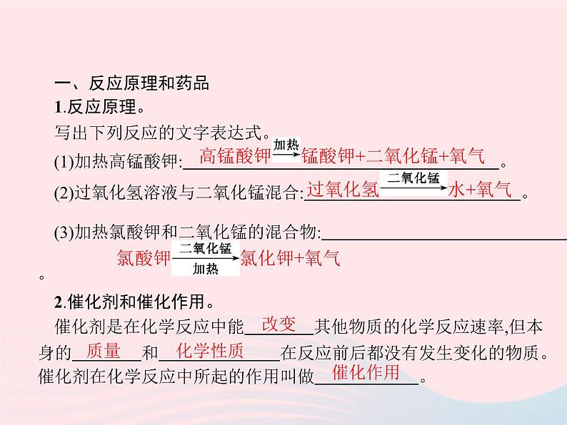 2023九年级化学上册第2单元我们周围的空气课题3制取氧气课件新版新人教版第2页