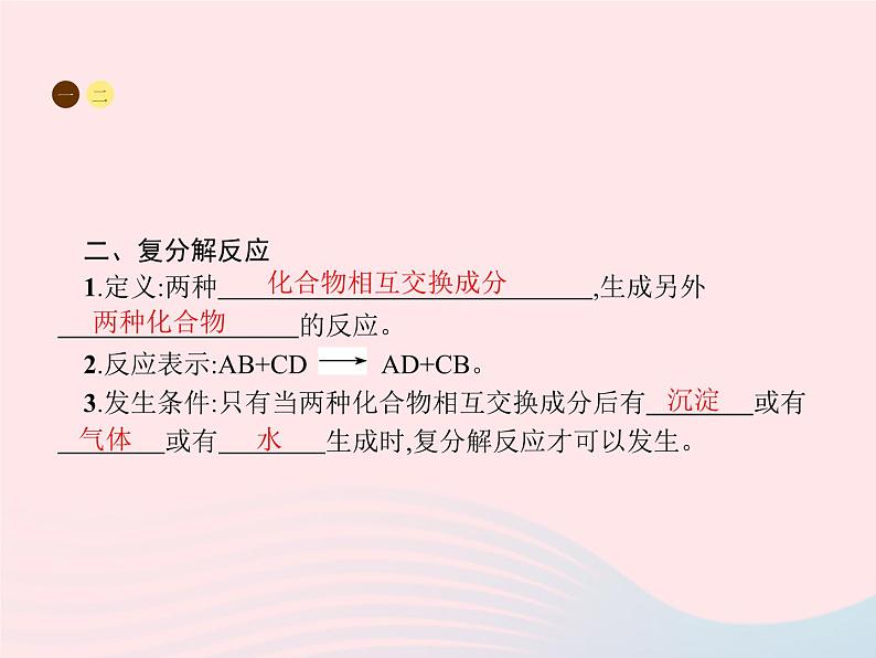 2023九年级化学下册第十一单元盐化肥课题1生活中常见的盐第2课时盐的性质及复分解反应课件新版新人教版03