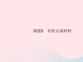 2023九年级化学下册第十二单元化学与生活课题3有机合成材料课件新版新人教版