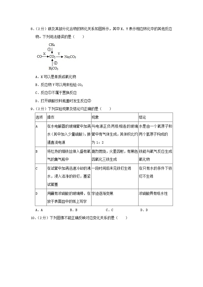 _2021年内蒙古呼和浩特中考化学真题及答案03