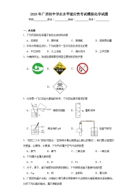 2023年广西初中学业水平适应性考试模拟化学试题（含解析）