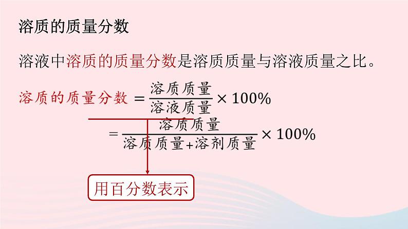 第九单元溶液课题3溶液的浓度第一课时课件（人教版九下）第8页