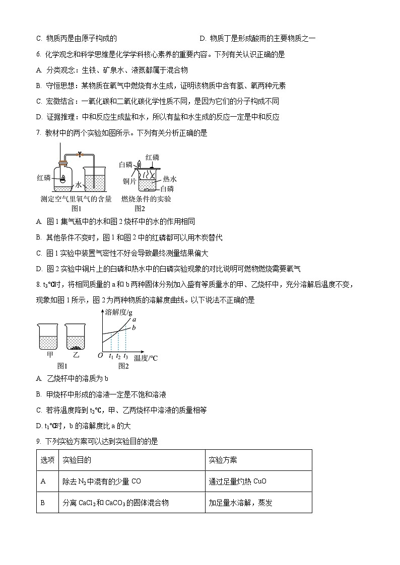 2023年湖北省咸宁市中考化学真题及答案解析02