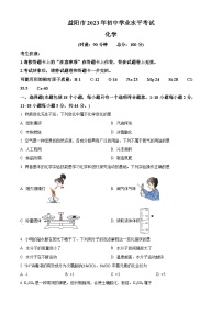 2023年湖南省益阳市中考化学真题及答案解析