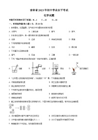 2023年吉林省中考化学真题及答案解析