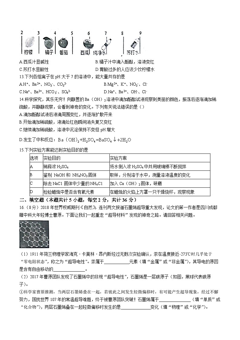 河北省秦皇岛市昌黎县2022-2023学年九年级下学期期末化学试题（含答案）03