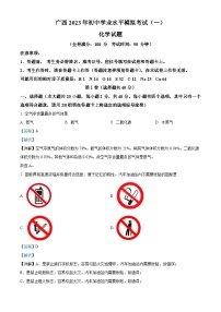 精品解析：广西壮族自治区南宁市江南区南宁市第十中学2022-2023学年九年级下学期3月月考化学试题（解析版）