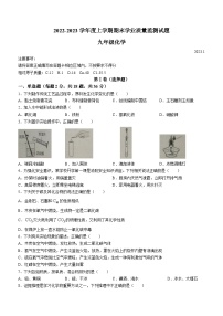 山东省临沂市郯城县2022-2023学年九年级上学期期末化学试题（含答案）