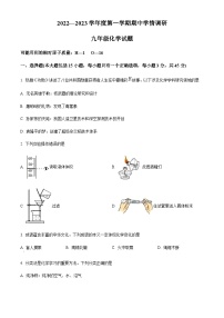 广东省东莞市2022-2023学年九年级上学期期中化学试题