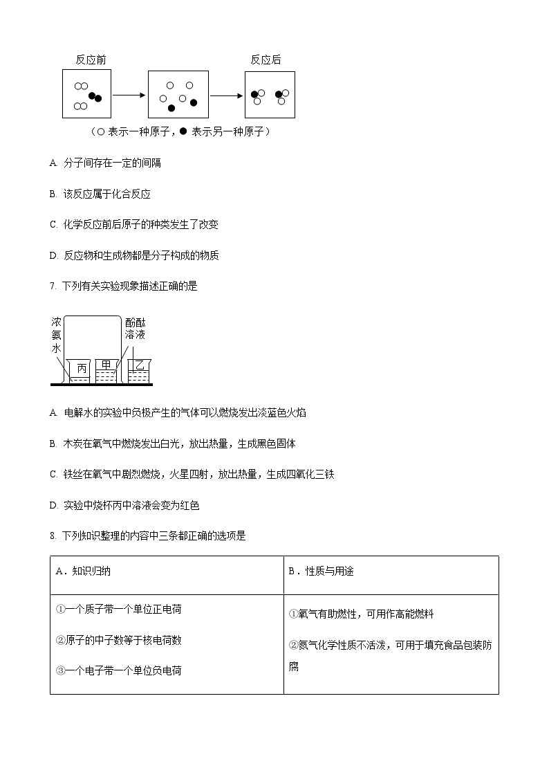 广东深圳市华师附中集团校2022-2023学年九年级上学期期中化学试题03