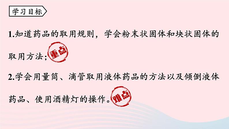 第一单元走进化学世界课题3走进化学实验室第二课时课件（人教版九上）第2页