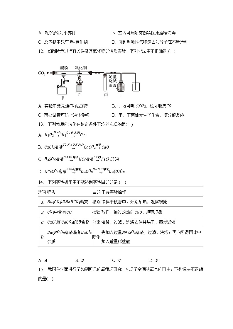 2023年江苏省镇江十中中考化学模拟试卷（三）03