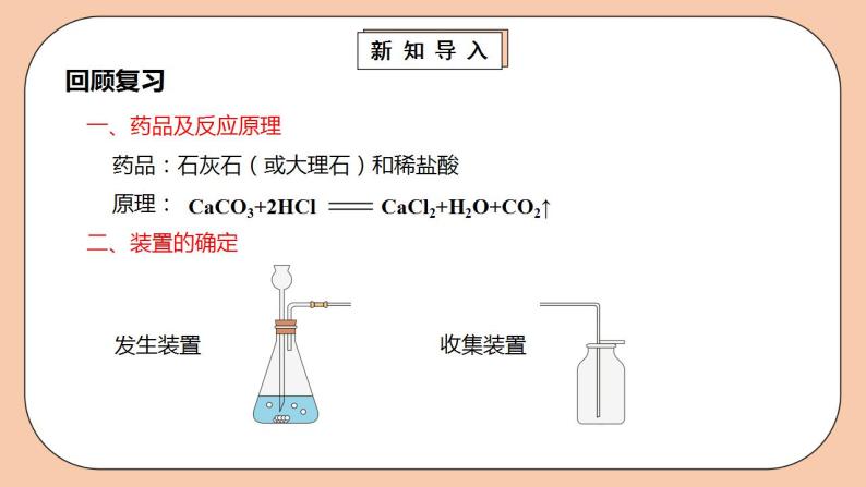 人教版初中化学九上 6.2.2《二氧化碳制取的研究》课件04