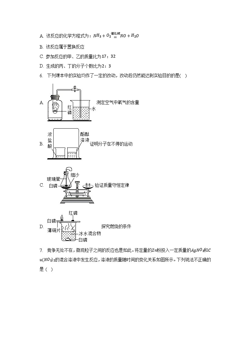 2023年河北省张家口市、保定市、石家庄市三市联考中考化学模拟试卷（含解析）第2页