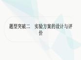 人教版中考化学复习题型突破二实验方案的设计与评价练习课件