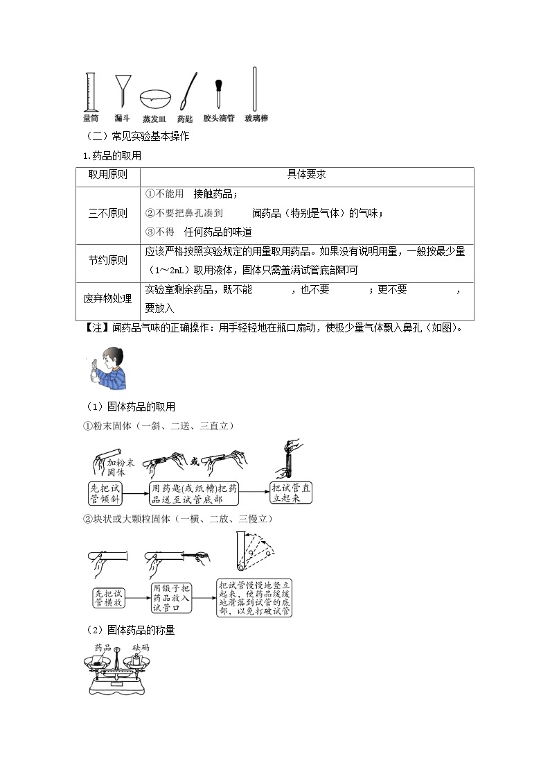 第03课 怎样学习和研究化学-【暑假预习课】2023年新九年级化学暑假精品课（沪教版）02