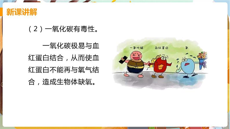 第六单元  碳和碳的氧化物 课题3  二氧化碳和一氧化碳 九化上人教版[课件+教案+练习]08