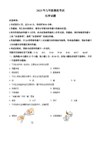 2022-2023学年河北省邯郸市馆陶县九年级上学期期末化学试题