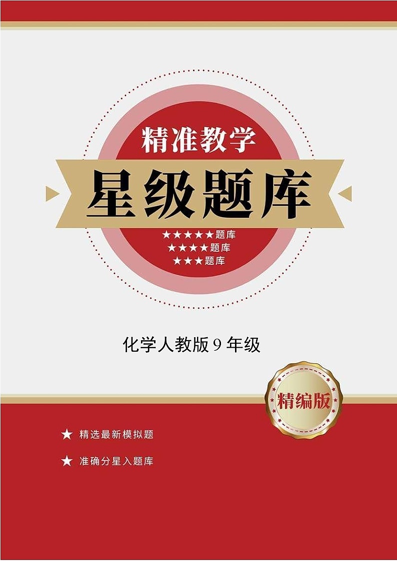 化学人教版9年级下册第9单元精准教学★★★★题库第1页